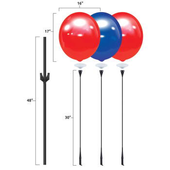 Balloon Bobber 3 Balloon Cluster Kit Balloon Bobber 3 Balloon Cluster Kit