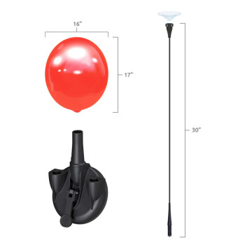 Balloon Bobber Single Balloon Suction Cup Kit