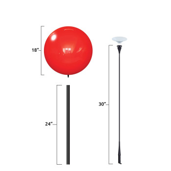 DuraBalloon Deluxe Pole Kit