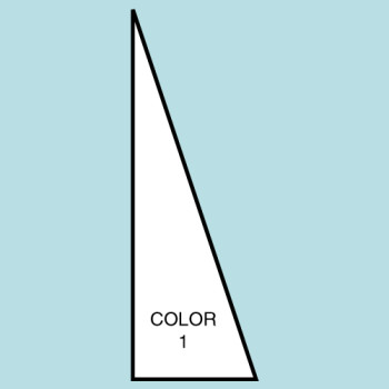 Solid Color Pennant Drape Flag F129 Solid Color Pennant Drape Flag F129