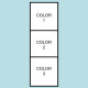 Three Color Horizontal Drape Flag F110 Three Color Horizontal Drape Flag F110