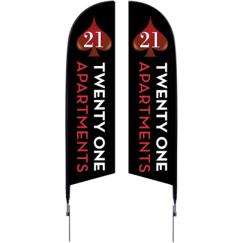 7 Ft. Falcon Flag Double Sided Kit 7 Ft. Falcon Flag Double Sided Kit