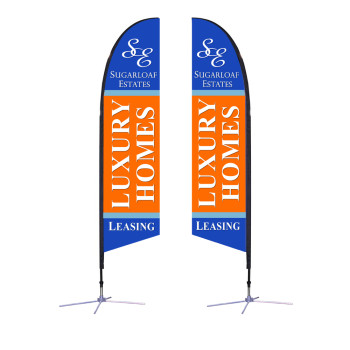 10.5 Ft. Falcon Flag Double Sided Kit 10.5 Ft. Falcon Flag Double Sided Kit