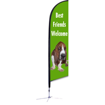 7 Ft. Falcon Flag Single Sided Kit 7 Ft. Falcon Flag Single Sided Kit