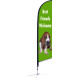 7 Ft. Falcon Flag Single Sided Kit 7 Ft. Falcon Flag Single Sided Kit