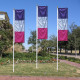 White Giant Flagpole White Giant Flagpole