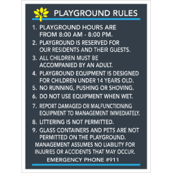 Playground Rules