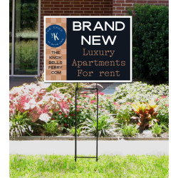 18 in. x 24 in. Horizontal Coroplast Sign