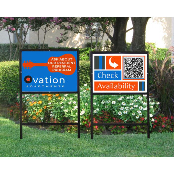 18 in. x 24 in. Horizontal Coroplast Sign 18 in. x 24 in. Horizontal Coroplast Sign