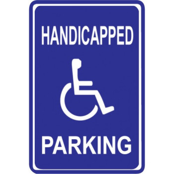 Handicapped Parking Sign Handicapped Parking Sign