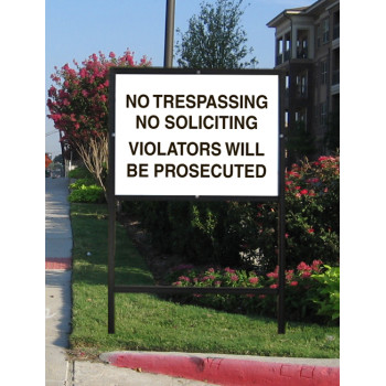No Trespassing No Soliciting Sign No Trespassing No Soliciting Sign
