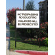 No Trespassing No Soliciting Sign No Trespassing No Soliciting Sign