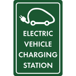 Electric Vehicle Charging Sign